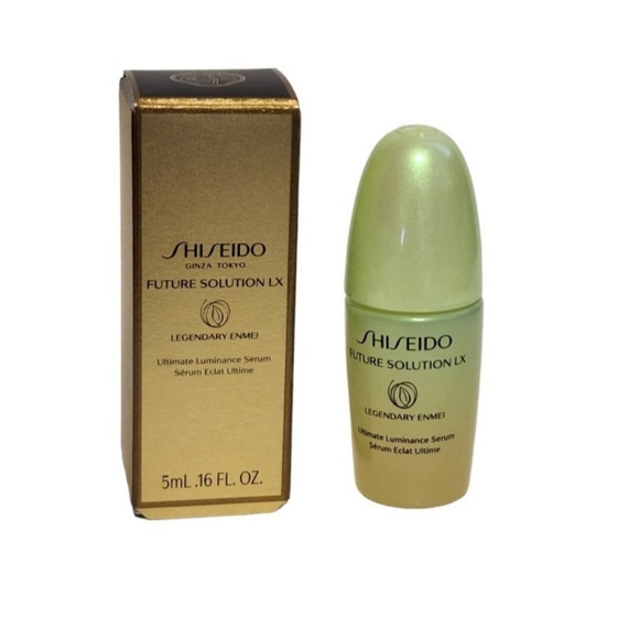 Shiseido Legendary Enmei Ultimate Luminance Serum 5ml & Renewing Cream 6ml Set - Picture 2 of 11